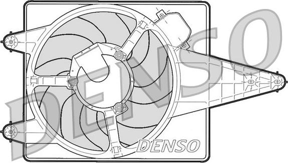 Denso DER01204 - Ventola, Raffreddamento motore www.autoricambit.com