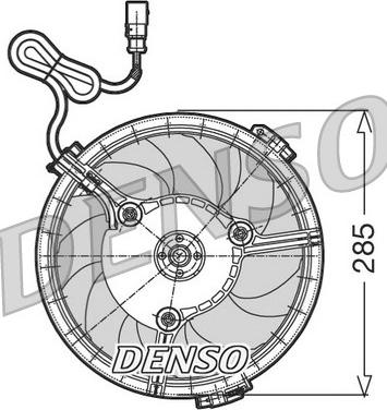Denso DER02005 - Ventola, Raffreddamento motore www.autoricambit.com