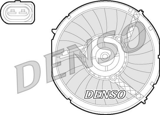 Denso DER02003 - Ventola, Raffreddamento motore www.autoricambit.com