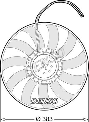 Denso DER02007 - Ventola, Raffreddamento motore www.autoricambit.com