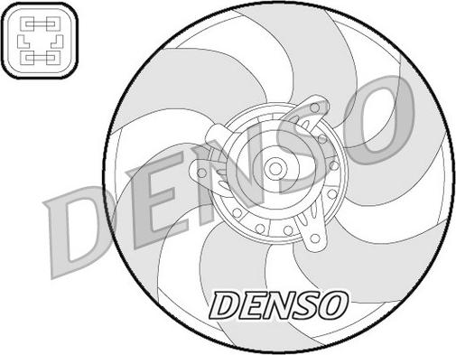 Denso DER07009 - Ventola, Raffreddamento motore www.autoricambit.com