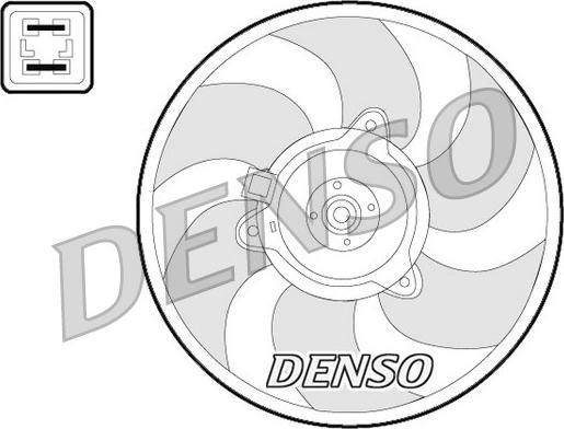 Denso DER07008 - Ventola, Raffreddamento motore www.autoricambit.com