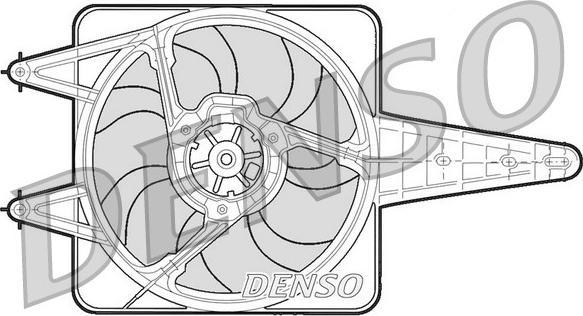 Denso DER13203 - Ventola, Raffreddamento motore www.autoricambit.com
