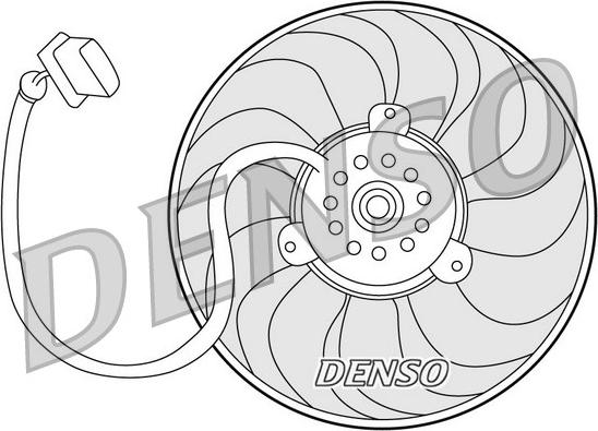 Denso DER32004 - Ventola, Raffreddamento motore www.autoricambit.com