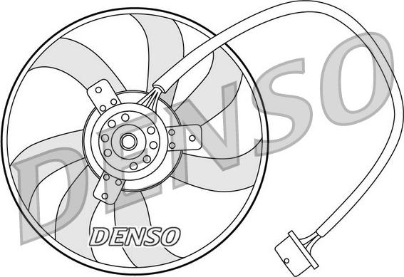 Denso DER32003 - Ventola, Raffreddamento motore www.autoricambit.com