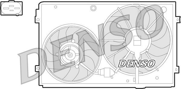 Denso DER32011 - Ventola, Raffreddamento motore www.autoricambit.com