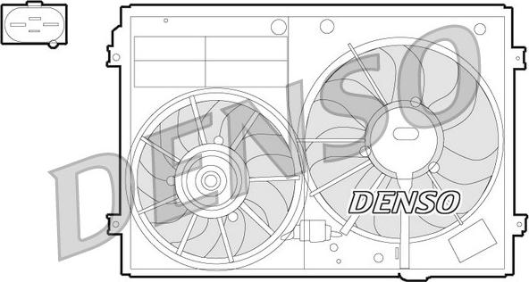 Denso DER32012 - Ventola, Raffreddamento motore www.autoricambit.com