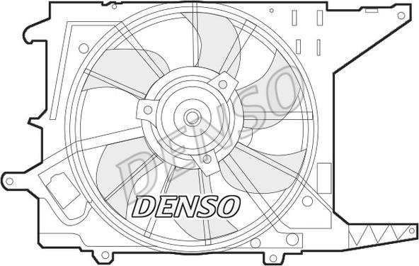 Denso DER37003 - Ventola, Raffreddamento motore www.autoricambit.com