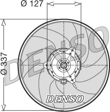 Denso DER21004 - Ventola, Raffreddamento motore www.autoricambit.com