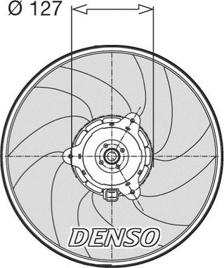 Denso DER21003 - Ventola, Raffreddamento motore www.autoricambit.com