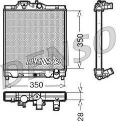 Denso DRM40004 - Radiatore, Raffreddamento motore www.autoricambit.com