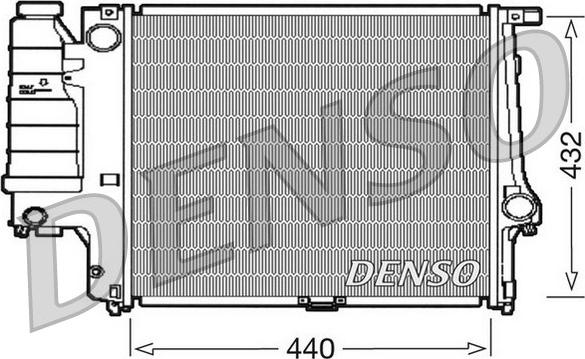 Denso DRM05037 - Radiatore, Raffreddamento motore www.autoricambit.com