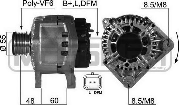 ERA 210394 - Alternatore www.autoricambit.com