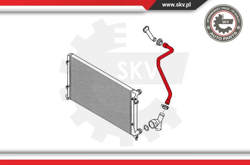 Esen SKV 24SKV353 - Flessibile radiatore www.autoricambit.com