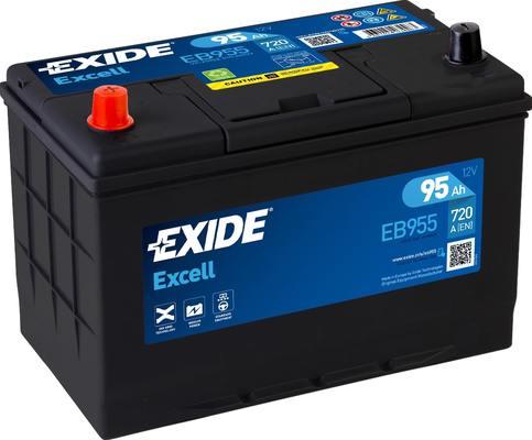 Exide EB955 - Batteria avviamento www.autoricambit.com