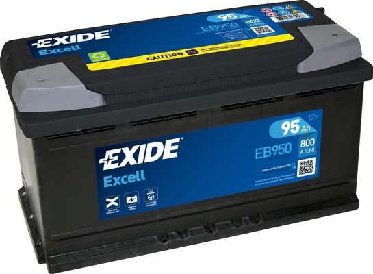 Exide EB950 - Batteria avviamento www.autoricambit.com