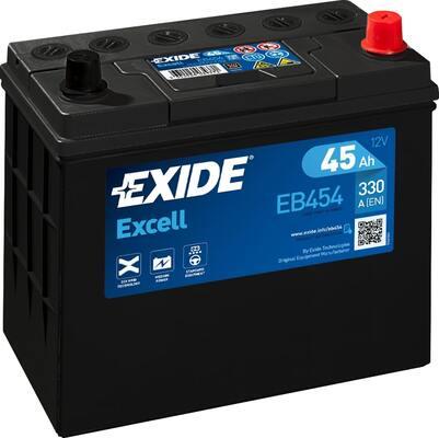 Exide EB454 - Batteria avviamento www.autoricambit.com