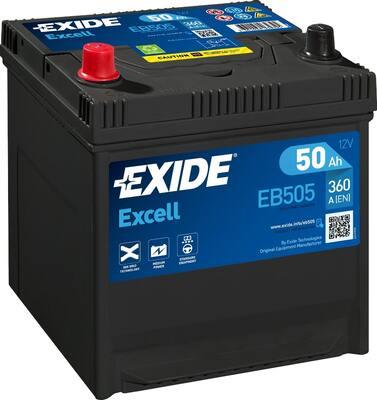 Exide EB505 - Batteria avviamento www.autoricambit.com