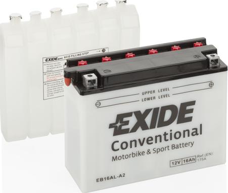 Exide EB16AL-A2 - Batteria avviamento www.autoricambit.com