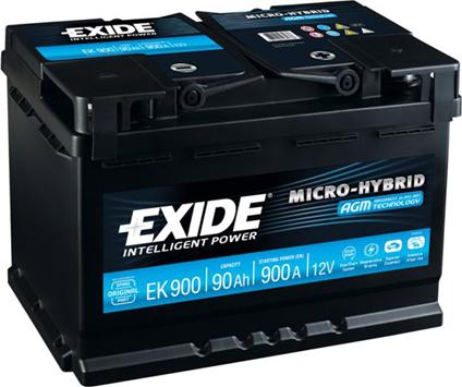 Exide EK900 - Batteria avviamento www.autoricambit.com