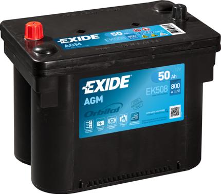 Exide EK508 - Batteria avviamento www.autoricambit.com