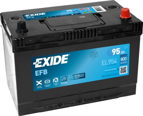 Exide EL954 - Batteria avviamento www.autoricambit.com