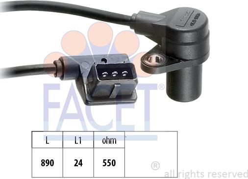 FACET 9.0063 - Generatore di impulsi, Albero a gomiti www.autoricambit.com