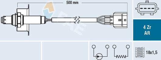 FAE 75646 - Sonda lambda www.autoricambit.com