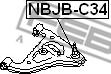 Febest NBJB-C34 - Kit riparazione, Giunto di supporto / guida www.autoricambit.com