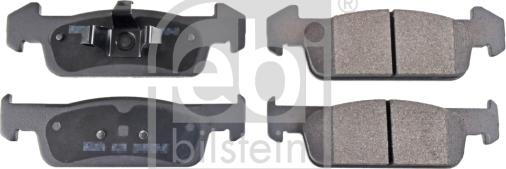 Febi Bilstein 16976 - Kit pastiglie freno, Freno a disco www.autoricambit.com