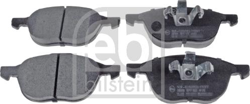 Febi Bilstein 16479 - Kit pastiglie freno, Freno a disco www.autoricambit.com