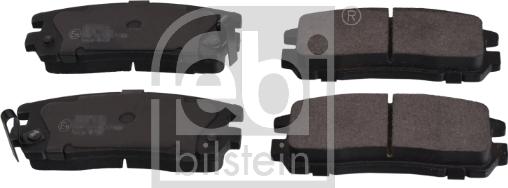 Febi Bilstein 16641 - Kit pastiglie freno, Freno a disco www.autoricambit.com