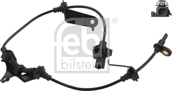 Febi Bilstein 106345 - Sensore, N° giri ruota www.autoricambit.com