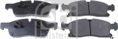 Febi Bilstein 116307 - Kit pastiglie freno, Freno a disco www.autoricambit.com