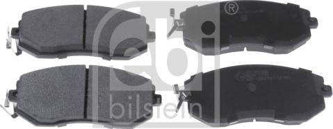 Febi Bilstein 116326 - Kit pastiglie freno, Freno a disco www.autoricambit.com