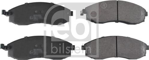 Febi Bilstein 116322 - Kit pastiglie freno, Freno a disco www.autoricambit.com