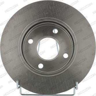 Ferodo DDF1072 – Disco Freno Premier (Coppia Da 2) Ventilato, Diametro 258mm, Alta Qualità