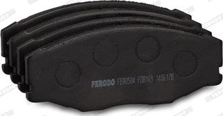 Ferodo FDB169-D - Kit pastiglie freno, Freno a disco www.autoricambit.com