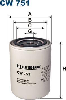 Filtron CW751 - Filtro refrigerante www.autoricambit.com