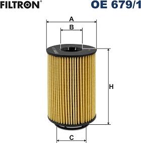 Filtron OE 679/1 - Filtro olio www.autoricambit.com