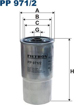 Filtron PP971/2 - Filtro carburante www.autoricambit.com