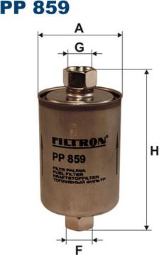 Filtron PP859 - Filtro carburante www.autoricambit.com