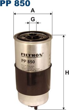 Filtron PP850 - Filtro carburante www.autoricambit.com