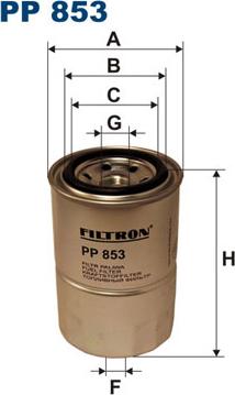 Filtron PP853 - Filtro carburante www.autoricambit.com