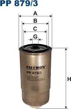 Filtron PP879/3 - Filtro carburante www.autoricambit.com