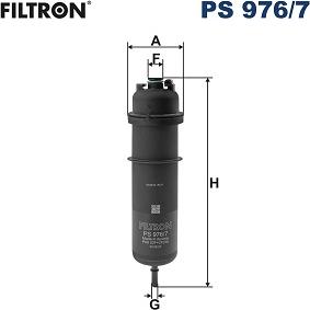 Filtron PS 976/7 - Filtro carburante www.autoricambit.com