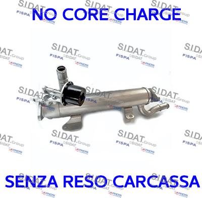 Fispa 83.1107R - Radiatore, Ricircolo gas scarico www.autoricambit.com