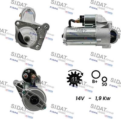 Fispa S12VA0062A2 - Motorino d'avviamento www.autoricambit.com