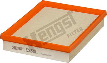 Hengst Filter E250L - Filtro aria www.autoricambit.com