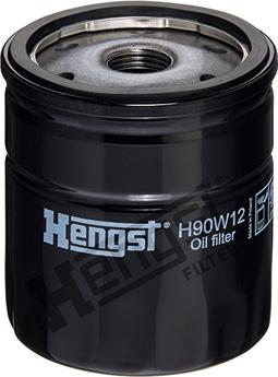 Hengst Filter H90W12 - Filtro olio www.autoricambit.com